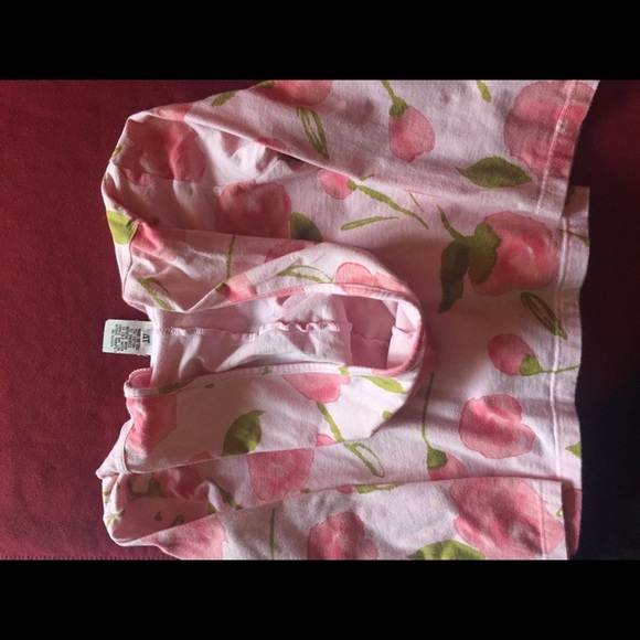 Girls Pink Floral 3-Piece Set Outfit - Picture 3 of 8